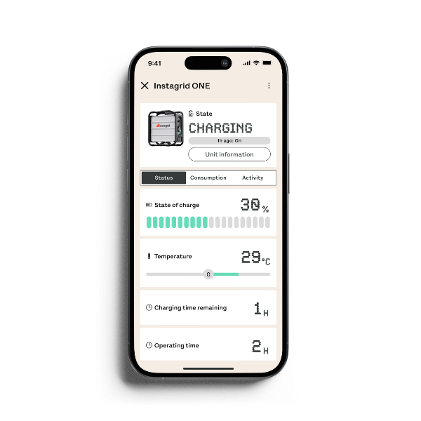 INSTAGRID ONE 230V BATTERY