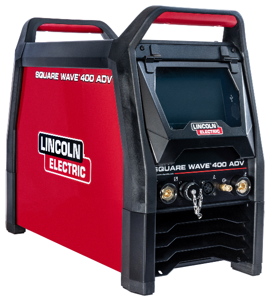 LINCOLN ELECTRIC SQUAREWAVE 400 ADV AC/DC AIR COOLED TIG WELDING PACKAGE